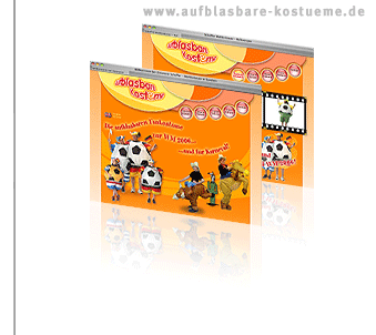 Aufbalsbare Kost&uuml;me - Homepage